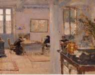 Vuillard Edouard In a Room  - Hermitage